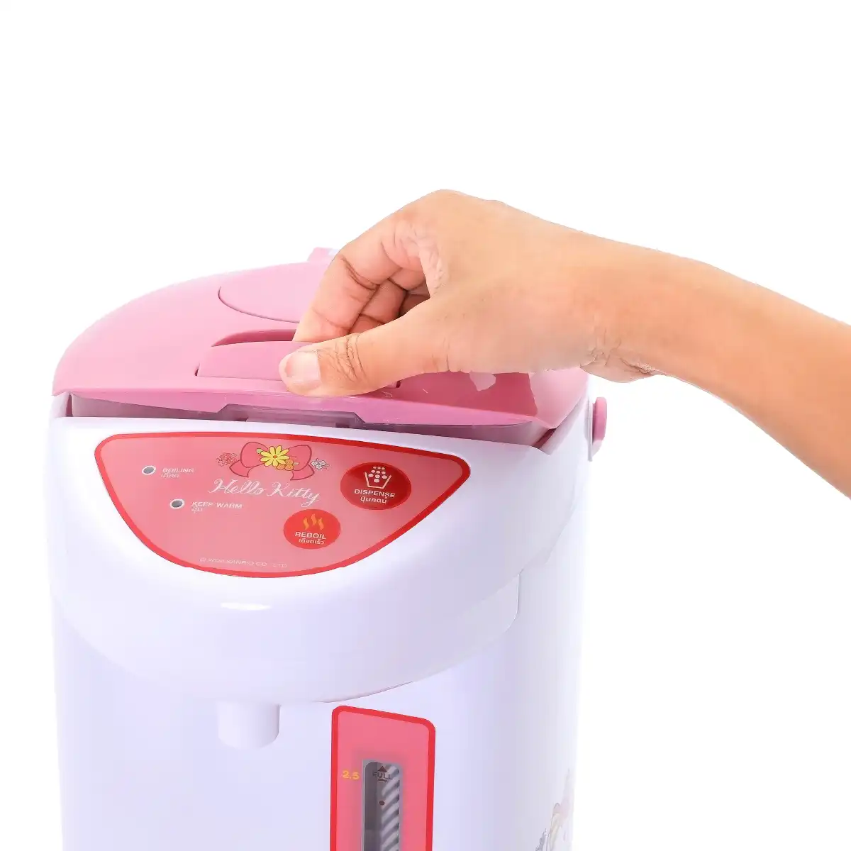 กระติกน้ำร้อนไฟฟ้า HELLO KITTY ขนาด 2.5 ลิตร | รุ่น KT-284 - Image 10