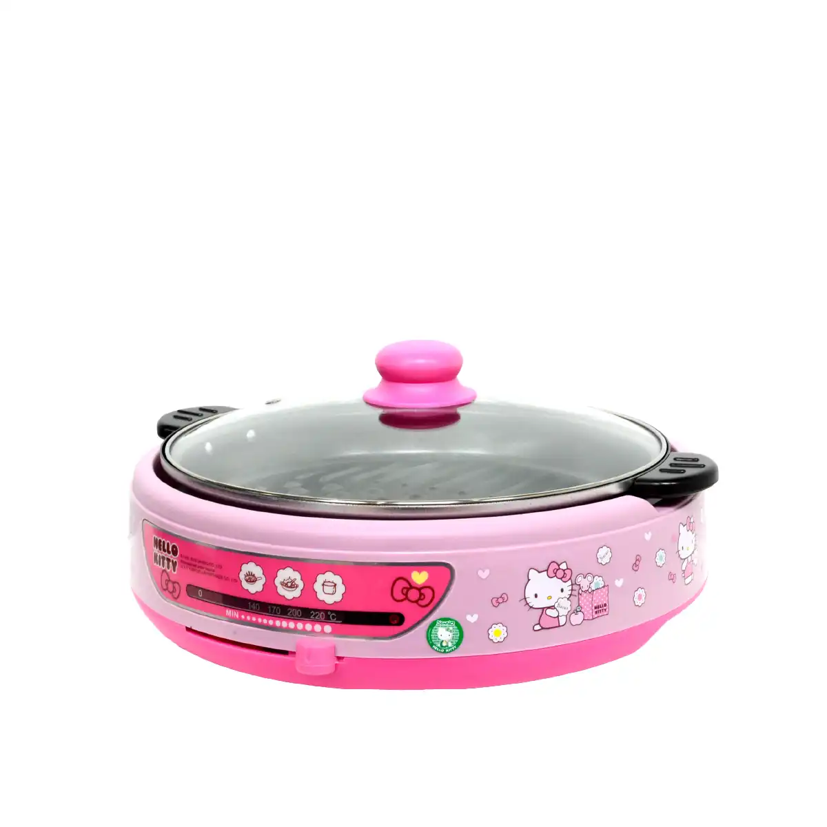 กระทะไฟฟ้า อเนกประสงค์ พร้อมถาดย่าง HELLO KITTY | รุ่น KW-387 - Image 8
